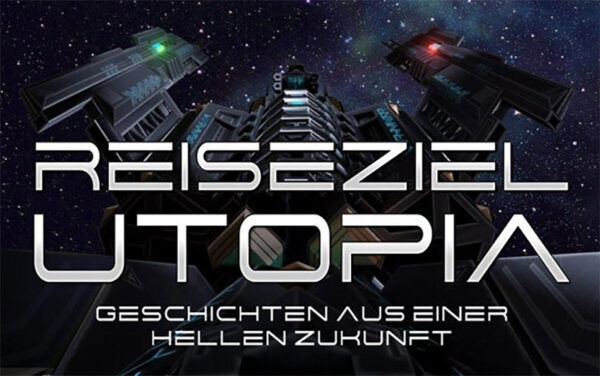 Für eine Science Fiction-Anthologie des deutschen Genre-Verlags Edition Roter Drache wurde ein passendes Buchcover gestaltet und ein Inhaltslayout in Indesign vorbereitet.
