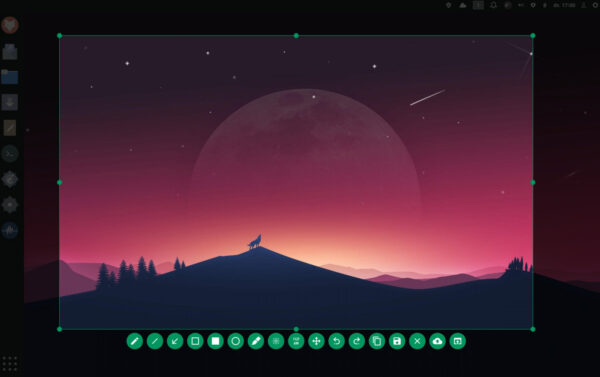 Screenshot Flameshot ui